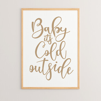 Πίνακας Berby pakoworld με ψηφιακή εκτύπωση και πλαίσιο 33x1.5x48εκ