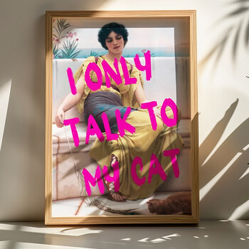 Πίνακας Catem pakoworld με ψηφιακή εκτύπωση και πλαίσιο 70x2x50εκ