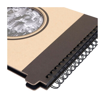 Ostaria Άλμπουμ Φωτογραφιών Παραδοσιακό Σπιράλ Σκληρό Εξώφυλλο 'Φωτογραφική Μηχανή' 60 Σελίδες -37054