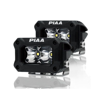 PIAA DKCL203 2000 Series Pod lamp kit 9W / 1200lm per lamp 5600K
Spot Beam
