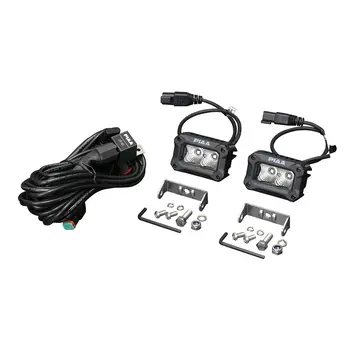 PIAA DKCL209 2000 Series Pod lamp kit 9W / 1200lm per lamp 5600K
Flood Beam
