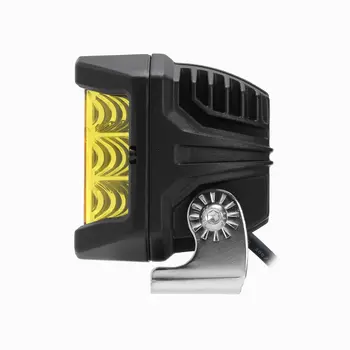 PIAA DKQE30 Quad Edge Cube lamp kit 24W / 3540lm per lamp 2500K
Yellow Wide Angle Driving Beam