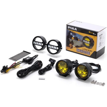 PIAA DKW538E LPW530 3.5" Round lamp kit 20W / 2500lm per lamp 6000K
Yellow Fog Beam ECE Certified