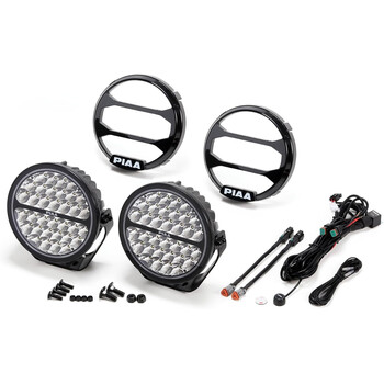 PIAA DKX595E LPX590 9" Round lamp kit 100W / 14500lm per lamp / 5500K
White Driving Beam ECE Certified
