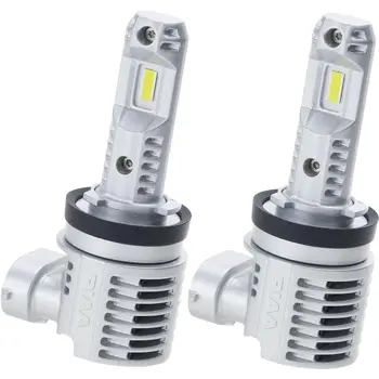 PIAA LEH232 Headlight LED conversion bulb 6000K /34W per bulb 6000lm from 2 bulbs
For H11/H8/H9/H16 Halogen sockets