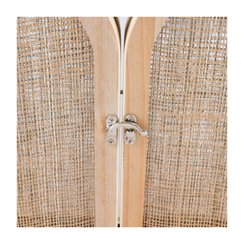 Ostaria Καθρέφτης Ξύλινος Mdf με Φυσικό Φινίρισμα σε Κουτί Kraft -37070