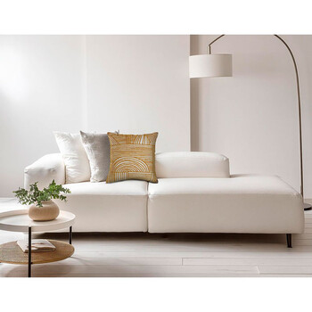 Ostaria Τετράγωνη Μαξιλαροθήκη Sahara Πολύχρωμη Πολυεστέρας - 45 x 45cm 36853