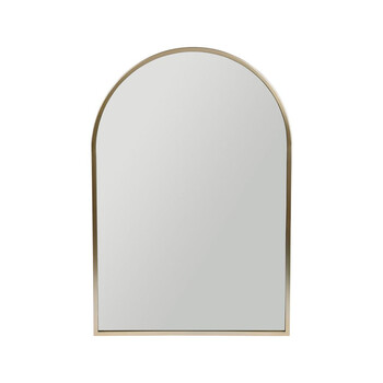 Ostaria Καθρέφτης Μεταλλικός 'Αψίδα' Χρυσός -37068