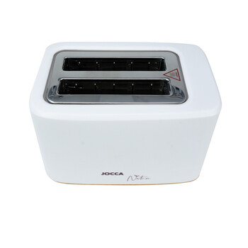 JOCCA 2-SLICE TOASTER NATURE LINE WHITE BAMBOO