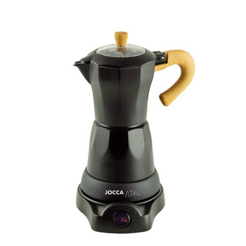 JOCCA ELECTRIC ITALIAN COFFE MACHINE NATURE LINE BLACK
