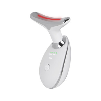 JOCCA PULSED LIGHT NECK AND FACE MASSAGER WITH 3 MODES WHITE