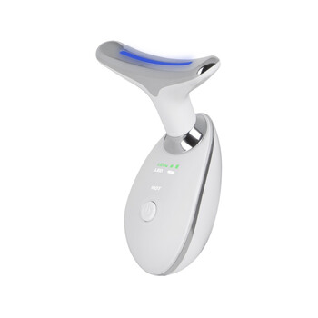 JOCCA PULSED LIGHT NECK AND FACE MASSAGER WITH 3 MODES WHITE