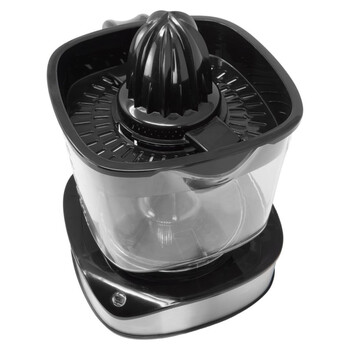 JOCCA ELECTRIC JUICER WITH 1.2L JUG & BIDIRECTIONAL ROTATION 40W BLACK/SILVER