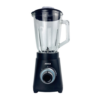 JOCCA BLENDER WITH CRYSTAL JUG 1000W BLACK