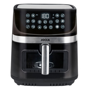 JOCCA DIGITAL FRYER 9L DOBLE RESISTANCE AND VENTANA 2200W BLACK