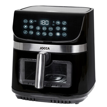 JOCCA DIGITAL FRYER 9L DOBLE RESISTANCE AND VENTANA 2200W BLACK