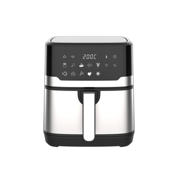 JOCCA DIGITAL AIR FRYER 6.5L SILVER
