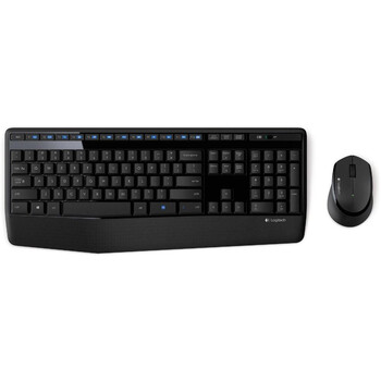Logitech MK345 Combo Ασύρματο Σετ Πληκτρολόγιο & Ποντίκι US (920-006489) (LOGMK345US)