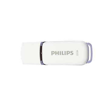 Philips Snow 32GB USB 2.0 Stick Λευκό (FM32FD70B/00) (PHIFM32FD70B-00)