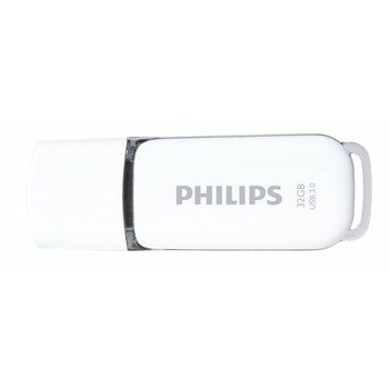 Philips Snow 32GB USB 3.0 Stick Γκρι (FM32FD75B/00) (PHIFM32FD75B-00)