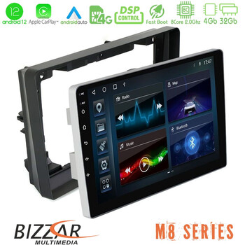 Bizzar m8 Series Peugeot 308 2013-2020 8core Android12 4+32gb Navigation Multimedia Tablet 9 u-m8-Pg0974