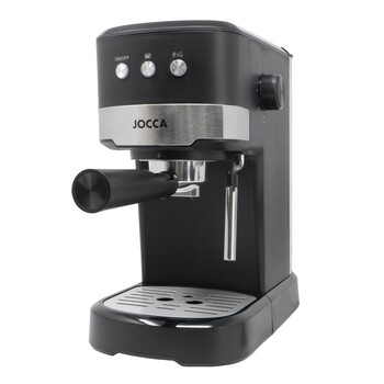 JOCCA ESPRESSO COFEE MAKER 20 BARS WITH VAPORIZER AND REMOBABLE DEPOSIT 1,25L BLACK