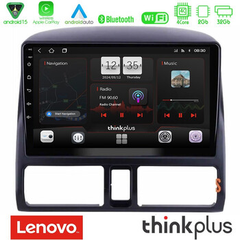 Lenovo Thinkplus Series 4core Android15 2+32gb  Honda crv 2002-2006 Navigation Multimedia Tablet 9" με Carplay & Android Auto u-sqz-Hd0873