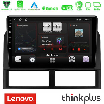 Lenovo Thinkplus Series 4core Android15 2+32gb  Jeep Grand Cherokee 1999-2004 Navigation Multimedia Tablet 9" με Carplay & Android Auto u-sqz-Jp027n