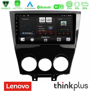 Lenovo Thinkplus Series 4core Android15 2+32gb  Mazda rx8 2008-2012 Navigation Multimedia Tablet 9" με Carplay & Android Auto u-sqz-Mz0452