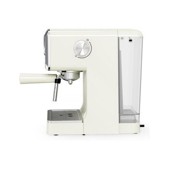 JOCCA RETRO ESPRESSO COFFEE MACHINE 15 BARS WITH REMOVABLE DEPOSIT 1.7L CREME