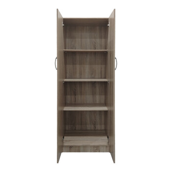 Ντουλάπα δίφυλλη Lego pakoworld σε oak απόχρωση 60x42x180εκ