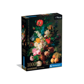 Clementoni Puzzle Museum Collection - Van Dael: Bowl of Flowers 1000pcs (39970) (CLE39970)