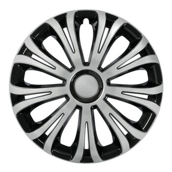 L3161.7 . ΤΑΣΙΑ AVERA SILVERΚΑΙBLACK 15 INCH ΑΣΗΜΙ/ΜΑΥΡΟ ΣΕΤ