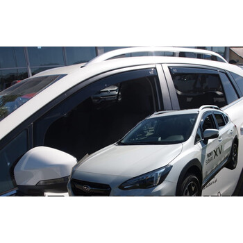 ΑΝΕΜ.SET28526 . SUBARU XV 5D 2018+  ΣΕΤ ΑΝΕΜΟΘΡΑΥΣΤΕΣ ΑΥΤΟΚΙΝΗΤΟΥ ΑΠΟ ΕΥΚΑΜΠΤΟ ΦΙΜΕ ΠΛΑΣΤΙΚΟ HEKO - 4 ΤΕΜ.