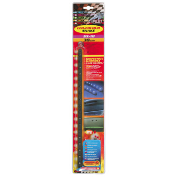L7361.1 . TAINIA ΣΕ ΠΛΑΣΤΙΚΗ ΒΑΣΗ 18 LED 12V 38 cm ΜΩΒ -1 ΤΕΜ.