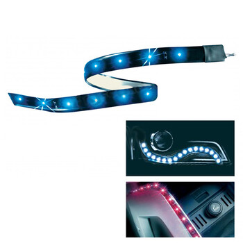 SRFPL/1B . ΤΑΙΝΙΑ BOOTES ΜΕ 15 LED ΜΠΛΕ ΧΡΩΜΑ 30cm