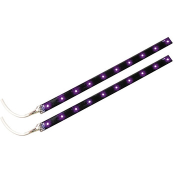 L7348.2 . ΤΑΙΝΙΑ ΜΕ 10 LED ΕΥΚΑΜΠΤΗ FLEX STRIP 20 CM 12V ΜΩΒ 2ΤΕΜ