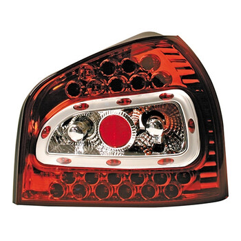 LEX-0810.5 . Φανάρια Πισινά για AUDI A3 9/96-04/03 RED+LED