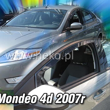 ΑΝΕΜ.15267 . FORD MONDEO 4D/5D 2007-2014 ΖΕΥΓΑΡΙ ΑΝΕΜΟΘΡΑΥΣΤΕΣ ΑΠΟ ΕΥΚΑΜΠΤΟ ΦΙΜΕ ΠΛΑΣΤΙΚΟ HEKO - 2 ΤΕΜ.