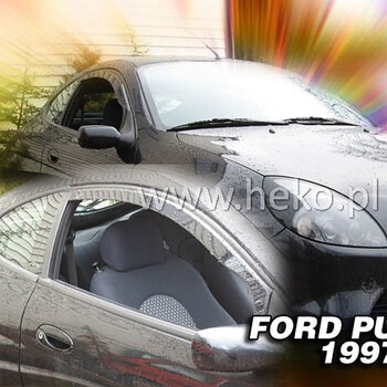 ΑΝΕΜ.15270 . FORD PUMA 3D 1997-2002 ΖΕΥΓΑΡΙ ΑΝΕΜΟΘΡΑΥΣΤΕΣ ΑΠΟ ΕΥΚΑΜΠΤΟ ΦΙΜΕ ΠΛΑΣΤΙΚΟ HEKO - 2 ΤΕΜ.