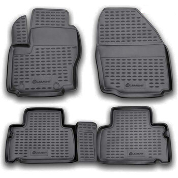 NLC.16.12.210/NV . FORD S-MAX 06/2006-2015 ΜΑΡΚΕ ΠΑΤΑΚΙΑ ΣΕ ΣΚΑΦΗ TPE ΛΑΣΤΙΧΟ ΣΕ ΜΑΥΡΟ ΧΡΩΜΑ NOVLINE - 4 ΤΕΜ.