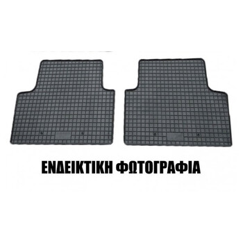 RM.RE.0023/CK . RENAULT EXPRESS 2D 2021+ ΜΑΡΚΕ ΠΑΤΑΚΙΑ ΛΑΣΤΙΧΟ ΣΕ ΜΑΥΡΟ ΧΡΩΜΑ ΜΕ ΚΟΥΜΠΩΜΑΤΑ CIK - 2 ΤΕΜ.
