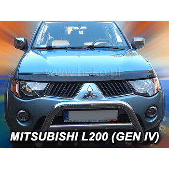 ΑΝΕΜ.F.02136 . MITSUBISHI L200 2/4D 2006-2016 ΜΠΡΟΣΤΙΝΟΣ ΑΝΕΜΟΘΡΑΥΣΤΗΣ ΚΑΠΩ ΑΥΤΟΚΙΝΗΤΟΥ ΑΠΟ ΕΥΚΑΜΠΤΟ ΦΙΜΕ ΠΛΑΣΤΙΚΟ HEKO - 1 ΤΕΜ.