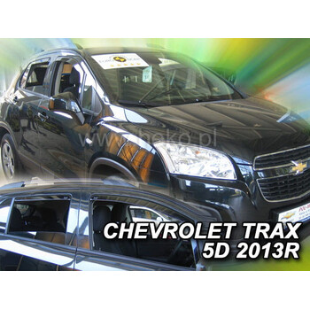 ΑΝΕΜ.SET10544 . CHEVROLET TRAX 5D 2013-2020 ΣΕΤ ΑΝΕΜΟΘΡΑΥΣΤΕΣ ΑΥΤΟΚΙΝΗΤΟΥ ΑΠΟ ΕΥΚΑΜΠΤΟ ΦΙΜΕ ΠΛΑΣΤΙΚΟ HEKO - 4 ΤΕΜ.