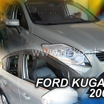 ΑΝΕΜ.15276 . FORD KUGA 5D 2008-2013 ΖΕΥΓΑΡΙ ΑΝΕΜΟΘΡΑΥΣΤΕΣ ΑΠΟ ΕΥΚΑΜΠΤΟ ΦΙΜΕ ΠΛΑΣΤΙΚΟ HEKO - 2 ΤΕΜ.