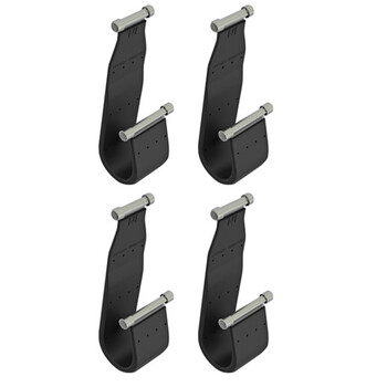 N21401 . FIT-KIT ΑΚΡΑ (ΠΟΔΙΑ) ΓΙΑ ΜΠΑΡΕΣ SNAP ALU F-1 17,5cm +ΟΛΑ ΤΑ ΟΧΗΜΑΤΑ ΜΕ ΧΟΝΤΡΟ ΡΕΛΙ NORDRIVE - 4 TEM.