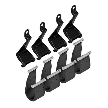 N21403 . FIT-KIT ΑΚΡΑ (ΠΟΔΙΑ) ΓΙΑ ΜΠΑΡΕΣ SNAP ALU F-2 14cm ΜΟΝΟ ΓΙΑ DACIA DUSTER (RAILINGS) NORDRIVE - 4 TEM