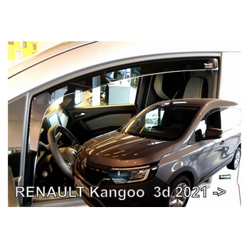 ΑΝΕΜ.27020/VAN . RENAULT KANGOO 3D 2021+  ΖΕΥΓΑΡΙ ΑΝΕΜΟΘΡΑΥΣΤΕΣ ΑΠΟ ΕΥΚΑΜΠΤΟ ΦΙΜΕ ΠΛΑΣΤΙΚΟ HEKO - 2 ΤΕΜ.