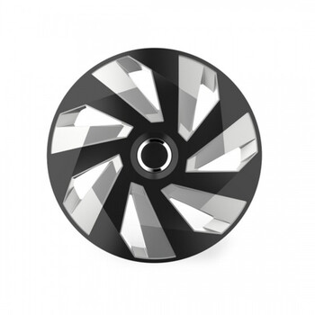 5223/AM . ΤΑΣΙ 14" HUBCAP VECTOR RC SILVER BLACK AMIO ΣΕΤ 4 ΤΕΜ ΣΕ ΚΟΥΤΙ