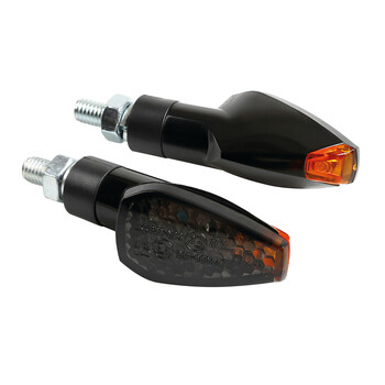9009.8-LM . TUAREG ΦΛΑΣ LED ΜΟΤΟ 12V (ΜΑΥΡΟ - 65 Χ 26 mm) - 2 ΤΕΜ.
